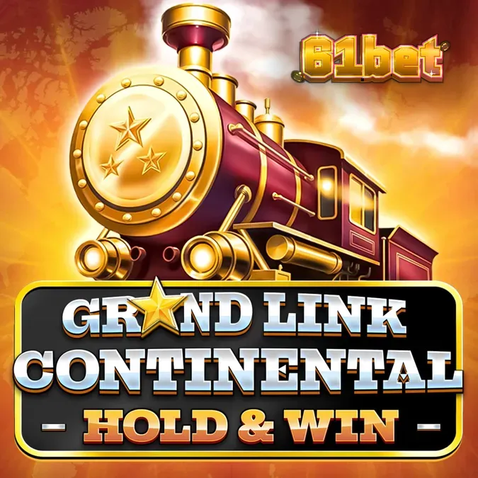 Locomotiva vintage e símbolos de cassino no slot Grand Link Continental: Hold & Win