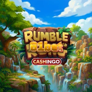 Interface do jogo Rumble Kong Cashingo com destaque para a grade de bônus